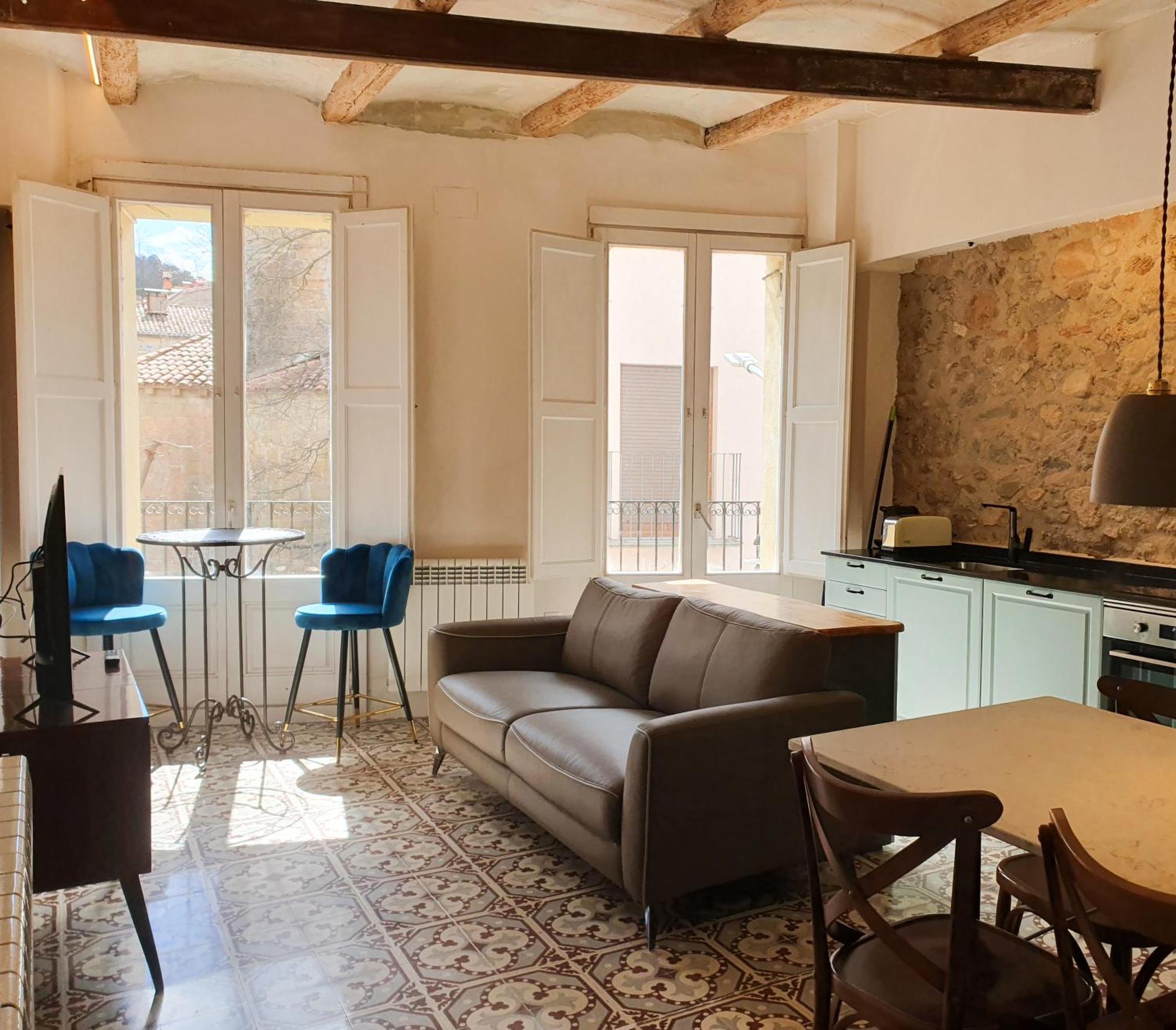 Casa Clotilde - Apartamento Elegante Y Comodo En Sant Joan De Les Abadesses Extérieur photo